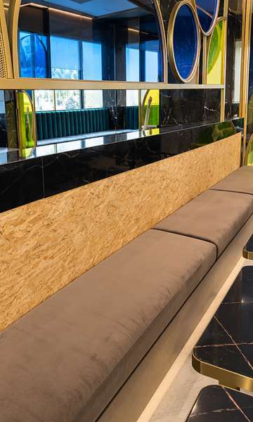 Banco módulo asiento y respaldo sin estructura