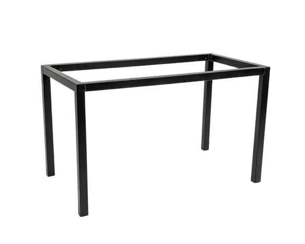 Estructura de mesa exterior con patas regulables