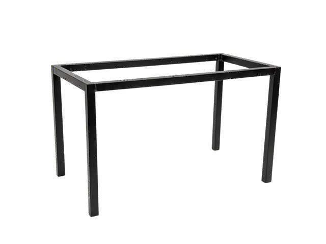 Estructura de mesa exterior con patas regulables