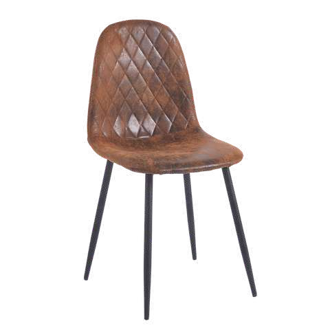 Silla SIMP POLIPIEL ROMBOS